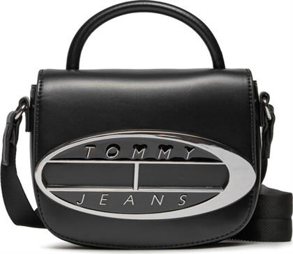 ΤΣΑΝΤΑ TJW ORIGIN CROSSOVER AW0AW15811 ΜΑΥΡΟ TOMMY JEANS