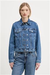 ΤΖΙΝ ΜΠΟΥΦΑΝ ΧΡΩΜΑ: ΜΠΛΕ, DW0DW21414 TOMMY JEANS