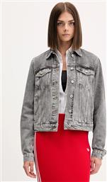 ΤΖΙΝ ΜΠΟΥΦΑΝ ΧΡΩΜΑ: ΓΚΡΙ, DW0DW21555 TOMMY JEANS
