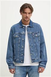 ΤΖΙΝ ΜΠΟΥΦΑΝ ΧΡΩΜΑ: ΝΑΥΤΙΚΟ ΜΠΛΕ, DM0DM21047 TOMMY JEANS