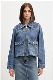 ΤΖΙΝ ΜΠΟΥΦΑΝ ΧΡΩΜΑ: ΝΑΥΤΙΚΟ ΜΠΛΕ, DW0DW21553 TOMMY JEANS