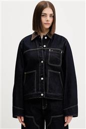 ΤΖΙΝ ΜΠΟΥΦΑΝ ΧΡΩΜΑ: ΝΑΥΤΙΚΟ ΜΠΛΕ, DW0DW21981 TOMMY JEANS