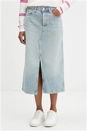 ΤΖΙΝ ΦΟΥΣΤΑ ΧΡΩΜΑ: ΜΠΛΕ, DW0DW21560 TOMMY JEANS