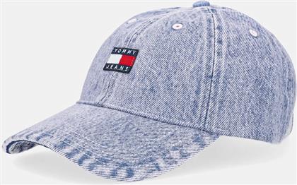 ΤΖΙΝ ΚΑΠΕΛΟ ΜΠΕΙΖΜΠΟΛ ΧΡΩΜΑ: ΜΟΒ, AW0AW17643 TOMMY JEANS