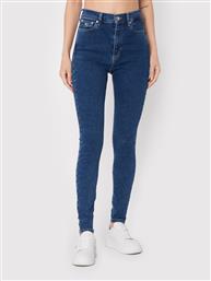 ΤΖΙΝ MELANY DW0DW13355 ΣΚΟΥΡΟ ΜΠΛΕ SUPER SKINNY FIT TOMMY JEANS