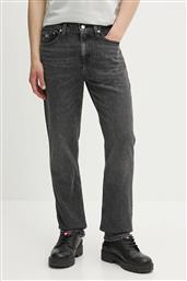 ΤΖΙΝ ΠΑΝΤΕΛΟΝΙ ΧΡΩΜΑ: ΓΚΡΙ, DM0DM21355 TOMMY JEANS