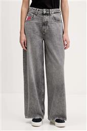 ΤΖΙΝ ΠΑΝΤΕΛΟΝΙ ΧΡΩΜΑ: ΓΚΡΙ, DW0DW22128 TOMMY JEANS