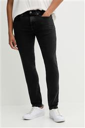 ΤΖΙΝ ΠΑΝΤΕΛΟΝΙ ΧΡΩΜΑ: ΜΑΥΡΟ, DM0DM21232 TOMMY JEANS