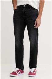 ΤΖΙΝ ΠΑΝΤΕΛΟΝΙ ΧΡΩΜΑ: ΜΑΥΡΟ, DM0DM22180 TOMMY JEANS