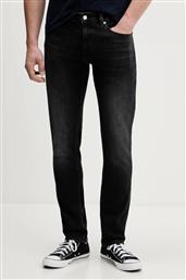 ΤΖΙΝ ΠΑΝΤΕΛΟΝΙ ΧΡΩΜΑ: ΜΑΥΡΟ, DM0DM22590 TOMMY JEANS