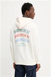 ΒΑΜΒΑΚΕΡΗ ΜΠΛΟΥΖΑ ΧΡΩΜΑ: ΜΠΕΖ, ΜΕ ΚΟΥΚΟΥΛΑ, DM0DM22365 TOMMY JEANS