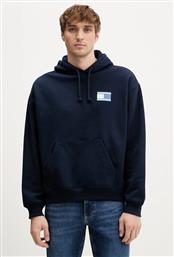 ΒΑΜΒΑΚΕΡΗ ΜΠΛΟΥΖΑ ΧΡΩΜΑ: ΝΑΥΤΙΚΟ ΜΠΛΕ, ΜΕ ΚΟΥΚΟΥΛΑ, DM0DM22379 TOMMY JEANS