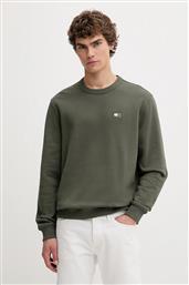 ΒΑΜΒΑΚΕΡΗ ΜΠΛΟΥΖΑ ΧΡΩΜΑ: ΠΡΑΣΙΝΟ, DM0DM20660 TOMMY JEANS