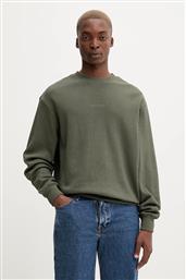 ΒΑΜΒΑΚΕΡΗ ΜΠΛΟΥΖΑ ΧΡΩΜΑ: ΠΡΑΣΙΝΟ, DM0DM21622 TOMMY JEANS