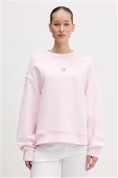 ΒΑΜΒΑΚΕΡΗ ΜΠΛΟΥΖΑ ΓΥΝΑΙΚΕΙΑ, ΧΡΩΜΑ: ΜΑΥΡΟ, DW0DW17325 TOMMY JEANS