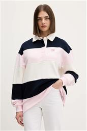 ΒΑΜΒΑΚΕΡΗ ΜΠΛΟΥΖΑ ΓΥΝΑΙΚΕΙΑ, ΧΡΩΜΑ: ΡΟΖ, DW0DW21927 TOMMY JEANS