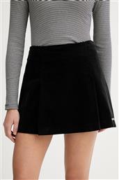 ΒΑΜΒΑΚΕΡΗ ΦΟΥΣΤΑ ΧΡΩΜΑ: ΜΑΥΡΟ, DW0DW22512 TOMMY JEANS