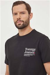 ΒΑΜΒΑΚΕΡΟ ΜΠΛΟΥΖΑΚΙ ΑΝΔΡΙΚΑ, ΧΡΩΜΑ: ΜΑΥΡΟ TOMMY JEANS