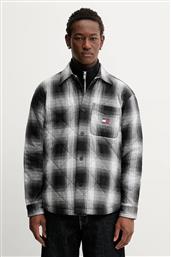 ΒΑΜΒΑΚΕΡΟ ΜΠΟΥΦΑΝ ΧΡΩΜΑ: ΜΑΥΡΟ, DM0DM22014 TOMMY JEANS