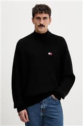 ΒΑΜΒΑΚΕΡΟ ΠΟΥΛΟΒΕΡ ΧΡΩΜΑ: ΜΑΥΡΟ, DM0DM22400 TOMMY JEANS