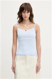 ΒΑΜΒΑΚΕΡΟ ΤΟΠ ΧΡΩΜΑ: ΜΠΛΕ, DW0DW20620 TOMMY JEANS