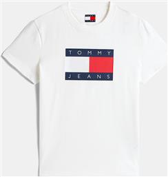W REG TJ FLAG SS TEE (9000263596-6212) TOMMY JEANS