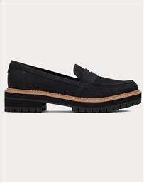 BLK/BLK LEATHER WM CARA DRCAS TOMS