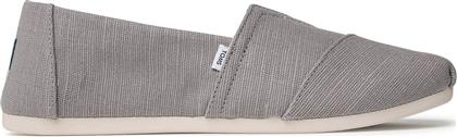 ΠΑΝΙΝΑ ΠΑΠΟΥΤΣΙΑ ALPARGATA 10017741 ΓΚΡΙ TOMS