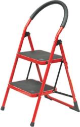 ΜΕΤΑΛΛΙΚΗ ΣΚΑΛΑ 0.90 ΜΕΤΡΑ 2 ΣΚΑΛΙΑ Α2 ΚΟΚΚΙΝΗ TOOLS & CRAFTS