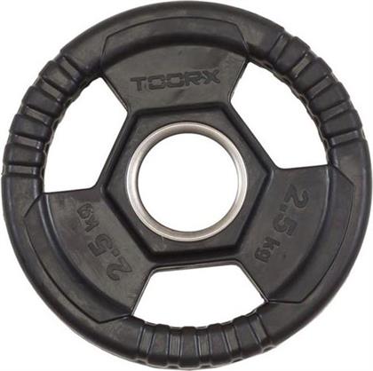 ΠΛΑΣΤΙΚΟΣ ΔΙΣΚΟΣ Φ50 ΜΕ ΛΑΒΕΣ (2.5 KG) TOORX