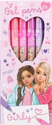 TOP MODEL GIRLY GEL PEN SET (D12191)