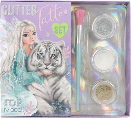 TOP MODEL GLITTER ΣΕΤ ΤΑΤΟΥΑΖ FANTASY TIGER (D12518)