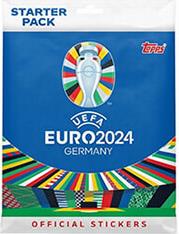 TOPPS EURO 2024 STICKERS STARTER PACK (ALBUM AND STICKERS)