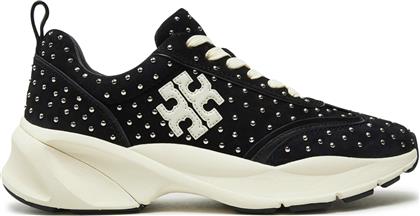 ΑΘΛΗΤΙΚΑ GOOD LUCK STUDDED TRAINER 161961 ΜΑΥΡΟ TORY BURCH