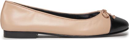 ΜΠΑΛΑΡΙΝΕΣ CAP-TOE BALLET 154512 ΜΠΕΖ TORY BURCH