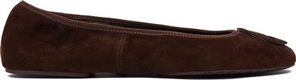ΜΠΑΛΑΡΙΝΕΣ REVA TRAVEL BALLET 177247 ΚΑΦΕ TORY BURCH