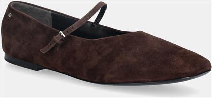 ΜΠΑΛΑΡΙΝΕΣ ΣΟΥΕΤ MARY JANE BALLET ΧΡΩΜΑ: ΚΑΦΕ, 166106.200 TORY BURCH