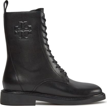 ΜΠΟΤΑΚΙΑ DOUBLE T COMBAT BOOT 154336 ΜΑΥΡΟ TORY BURCH