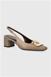 ΔΕΡΜΑΤΙΝΑ ΓΟΒΑΚΙΑ GEORGIA SLINGBACK ΧΡΩΜΑ: ΜΠΕΖ, 156479.200 TORY BURCH