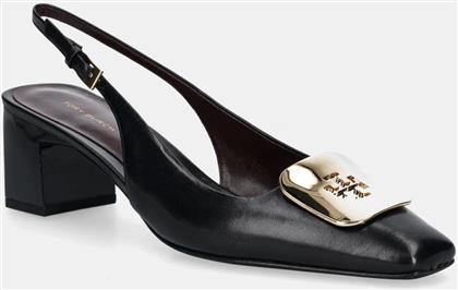 ΔΕΡΜΑΤΙΝΑ ΓΟΒΑΚΙΑ GEORGIA SLINGBACK ΧΡΩΜΑ: ΜΑΥΡΟ, 156479-006 TORY BURCH