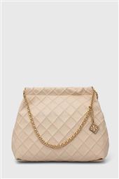 ΔΕΡΜΑΤΙΝΗ ΤΣΑΝΤΑ FLEMING SOFT DRAWSTRING ΧΡΩΜΑ: ΜΠΕΖ, 154572.122 TORY BURCH