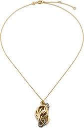 ΚΟΛΙΕ MILLER PAVE INTERLOCKING PENDANT 157990 ΧΡΥΣΟ TORY BURCH