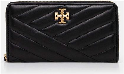 ΠΟΡΤΟΦΟΛΙ KIRA CHEVRON ΧΡΩΜΑ: ΜΑΥΡΟ, 90348 TORY BURCH