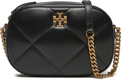 ΤΣΑΝΤΑ KIRA DIAMOND QUILT CAMERA BAG 154715 ΜΑΥΡΟ TORY BURCH