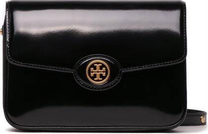 ΤΣΑΝΤΑ ROBINSON SPAZZOLATO CONVERTIBLE SHOULDER BAG 143122 ΜΑΥΡΟ TORY BURCH