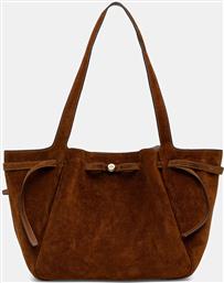 ΤΣΑΝΤΑ ΣΟΥΕΤ ROMY SUEDE TOTE ΧΡΩΜΑ: ΚΑΦΕ, 178158.200 TORY BURCH