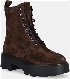 WORKERS ΣΟΥΕΤ T MONOGRAM LUG ANKLE BOOT ΧΡΩΜΑ: ΚΑΦΕ, 178110.200 TORY BURCH