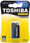 ΜΠΑΤΑΡΙΕΣ ALKALINE 6LF22 9V 1ΤΕΜ TOSHIBA