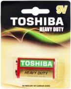 ΜΠΑΤΑΡΙΕΣ HEAVY DUTY 6F22 9V 1ΤΕΜ TOSHIBA