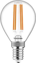 ΛΑΜΠΑ FILAMENT LED G45 E14 4.5W 2700K - ΘΕΡΜΟ ΛΕΥΚΟ TOSHIBA